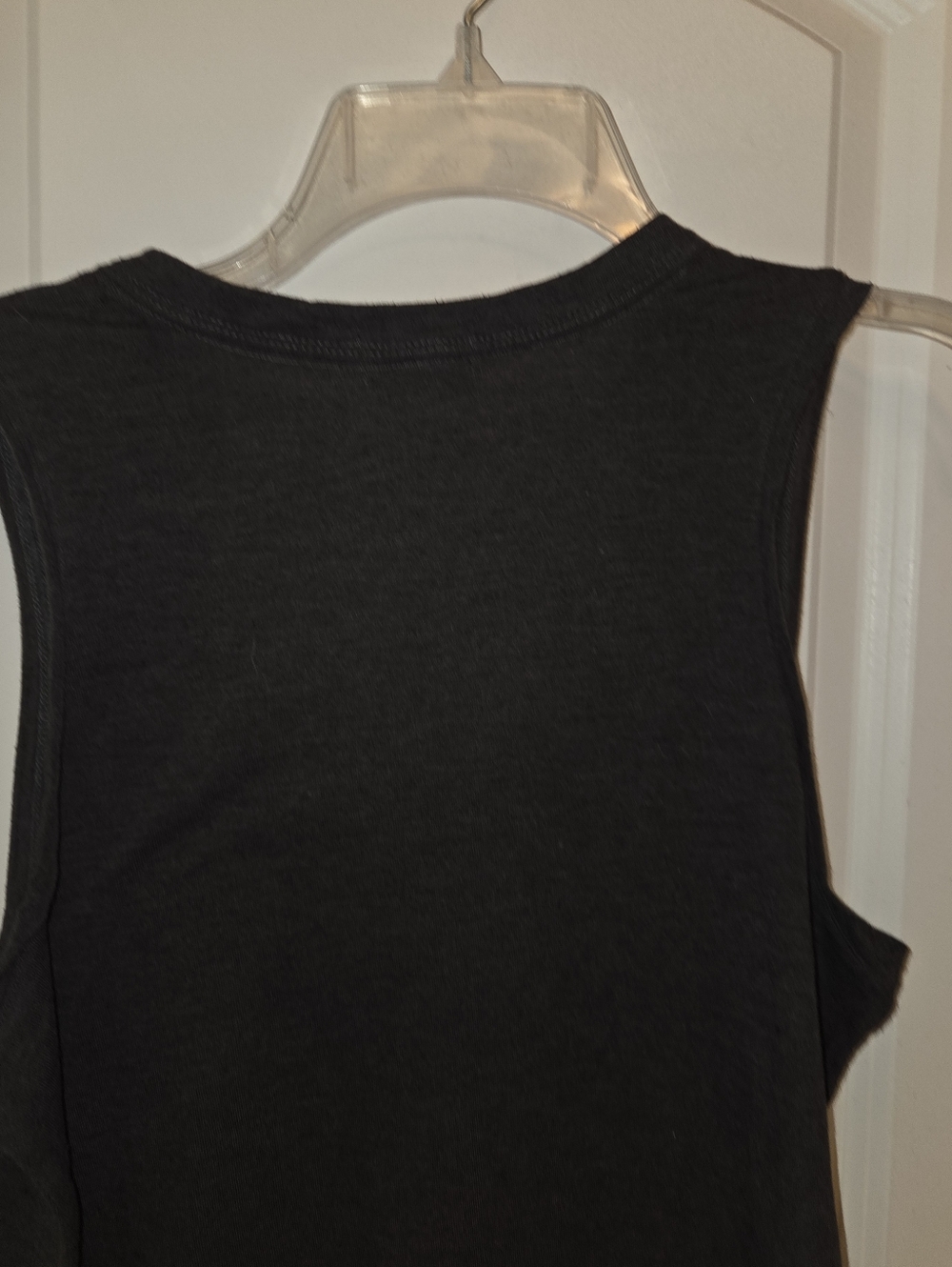 Good Vibes Charcoal Gray Athletic Casual Tank - Picture 9 of 10